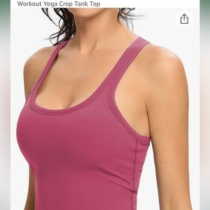 Pink Tank Cropped